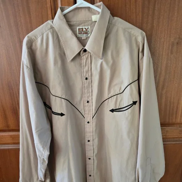 ELY Cattleman XXL long sleeve shirt - Picture 1 of 9